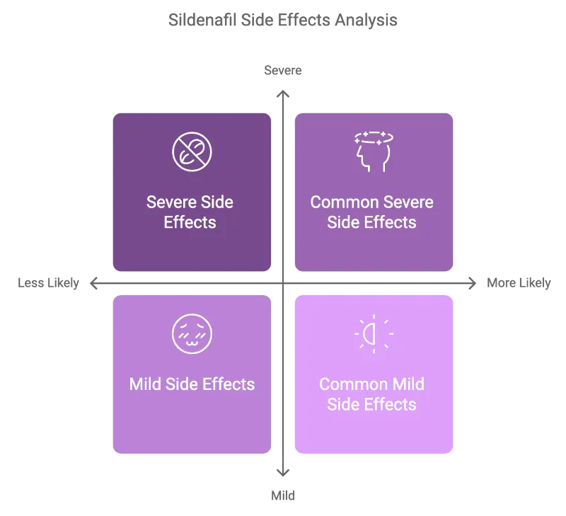 Sildenafil side effects analysis